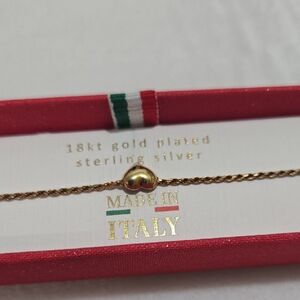 18k Gold Plated Sterling Silver Bracelet
